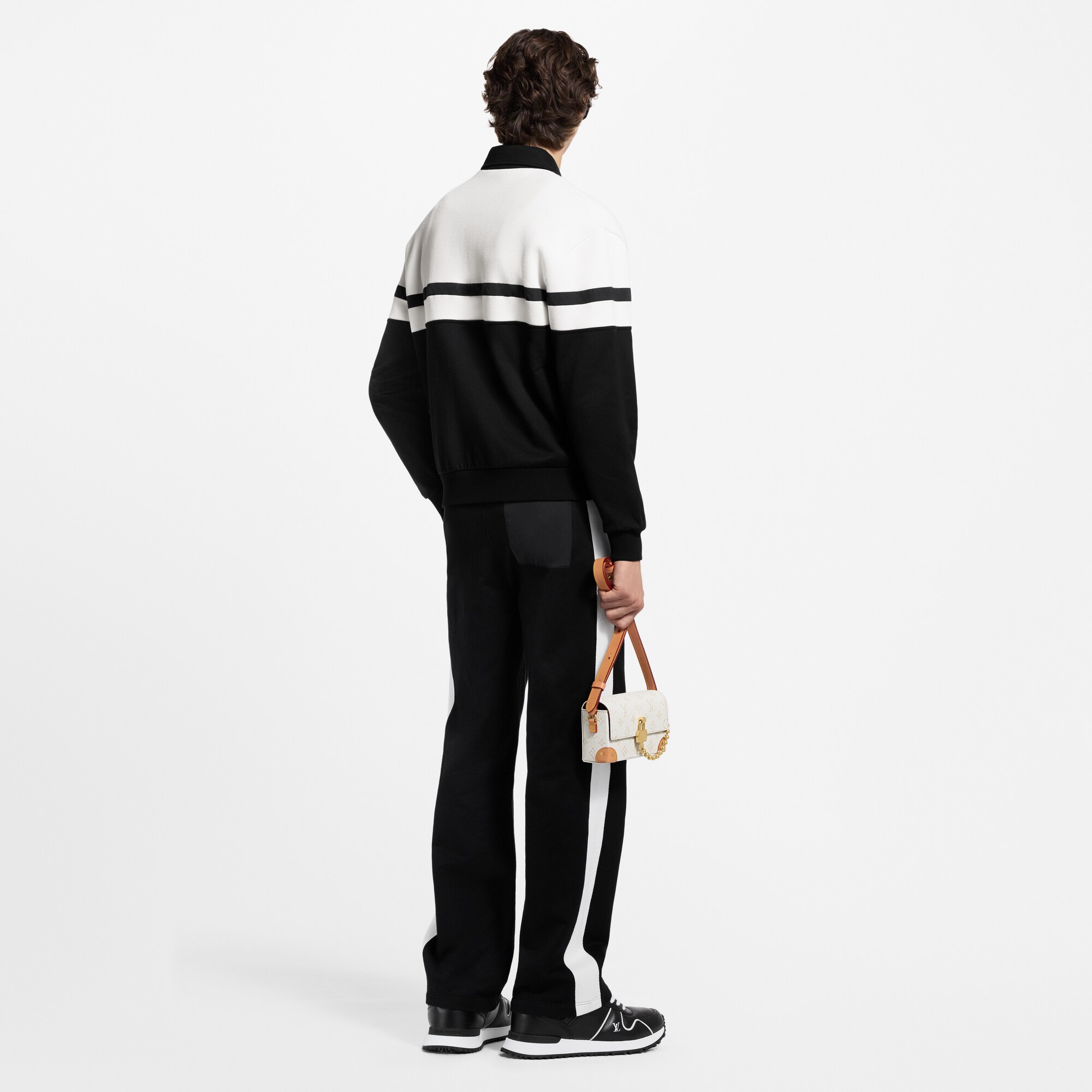  Ready to Wear Todo el Ready-To-Wear Pantalón de punto híbrido | Louis Vuitton ® (Ampliar producto)