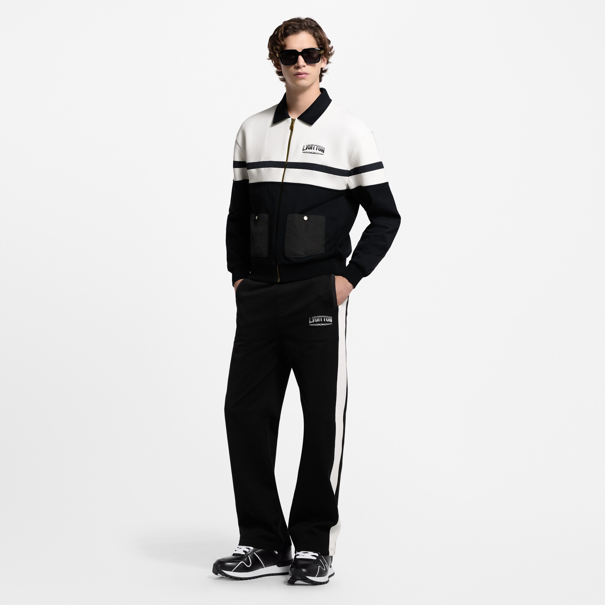  Ready to Wear Todo el Ready-To-Wear Pantalón de punto híbrido | Louis Vuitton ® (Ampliar producto)