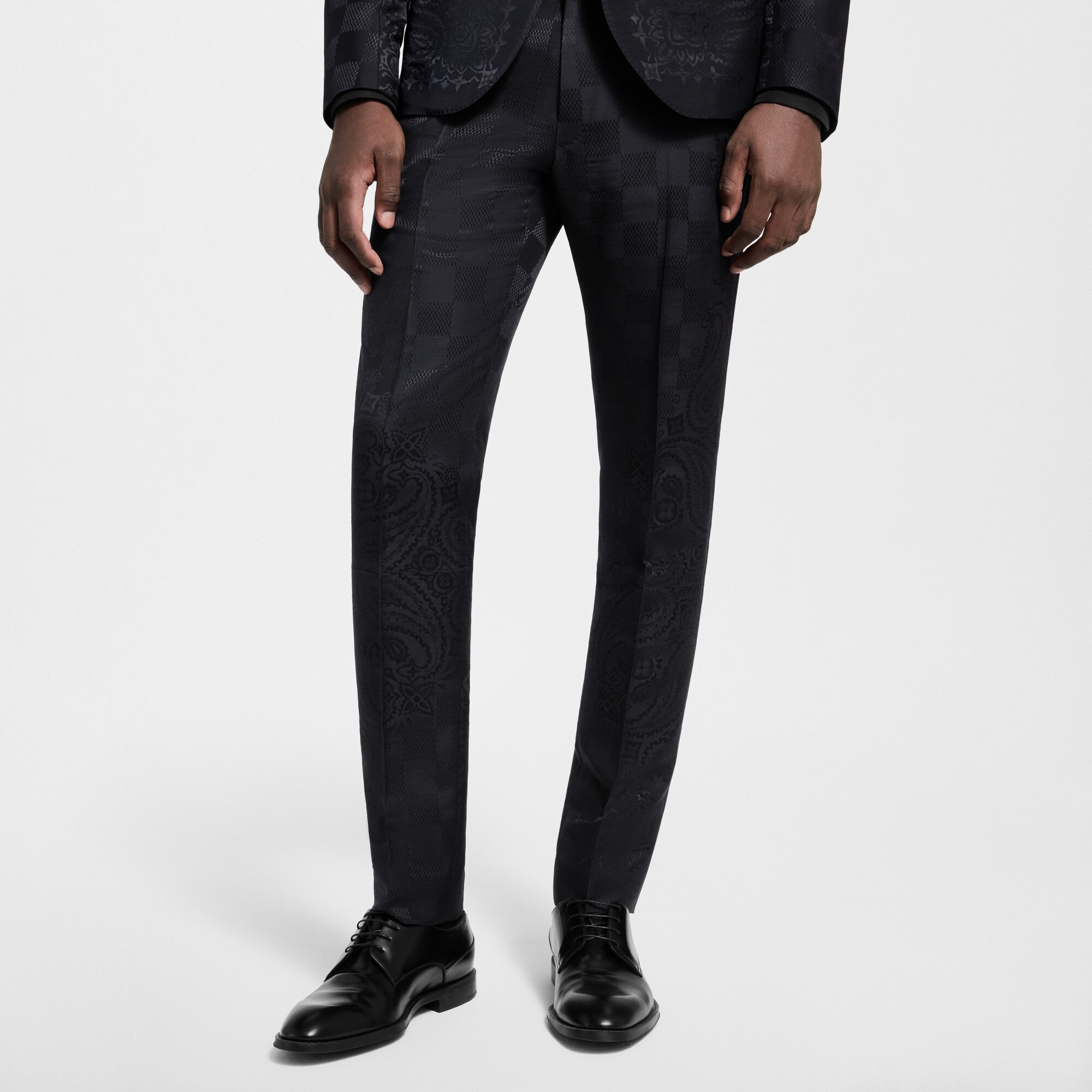  Ready to Wear Pantalones Pantalón de satén de corte Cigarette | Louis Vuitton ® (Ampliar producto)