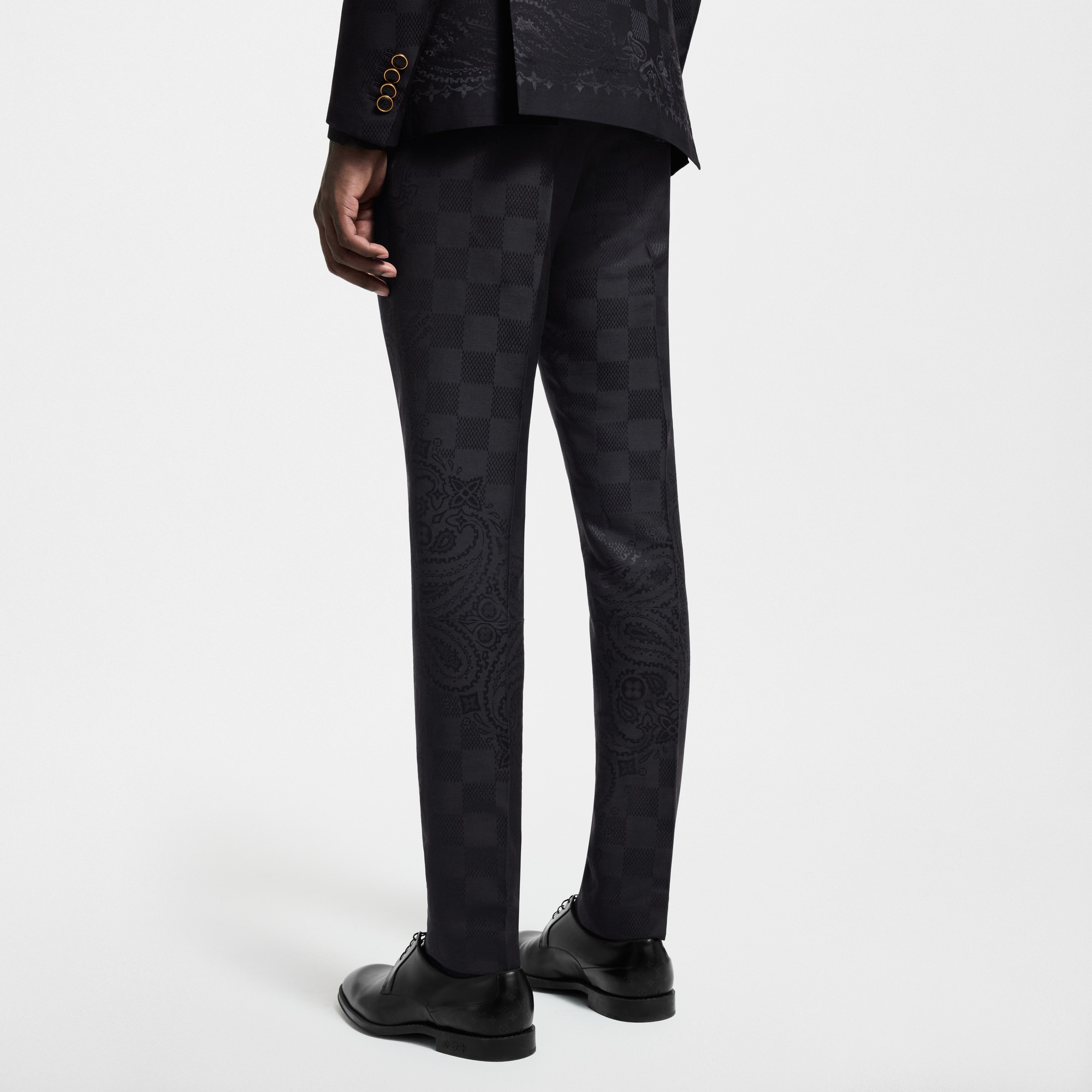  Ready to Wear Pantalones Pantalón de satén de corte Cigarette | Louis Vuitton ® (Ampliar producto)