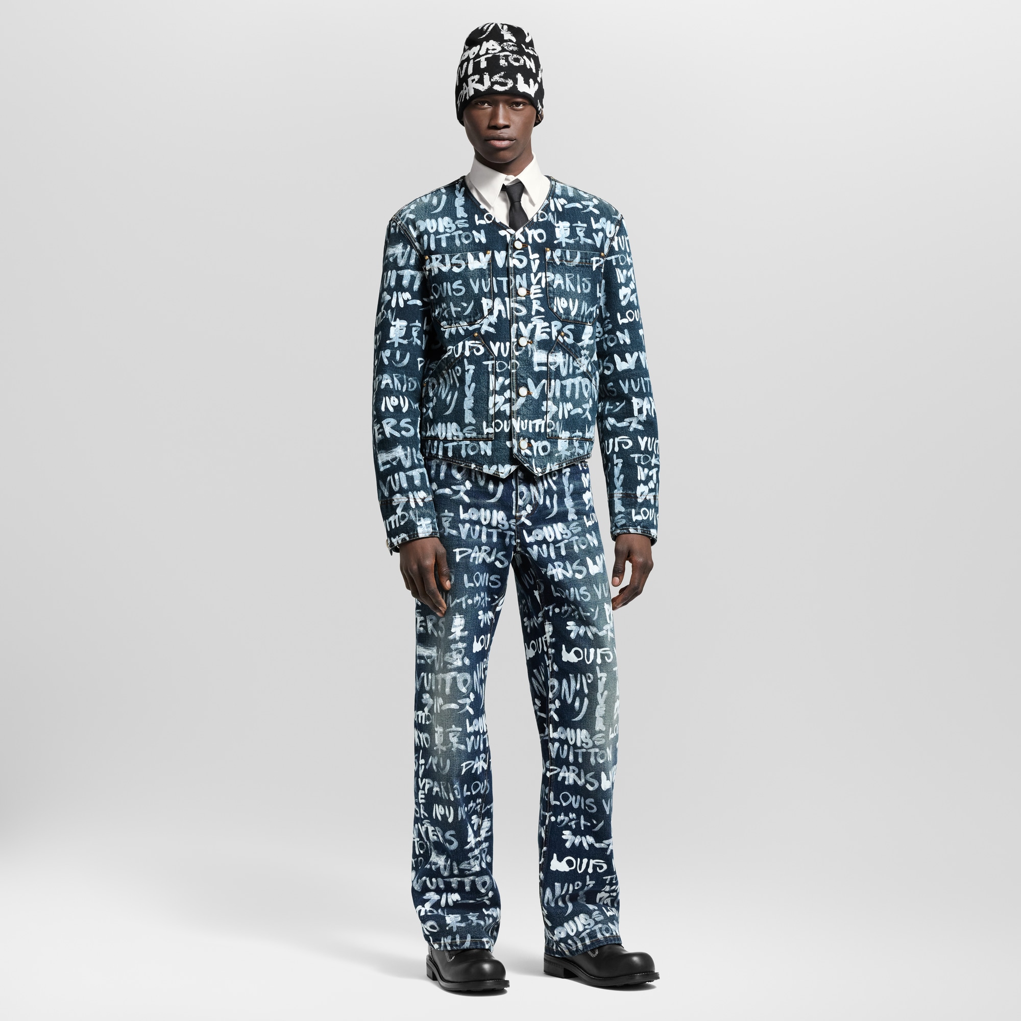  Ready to Wear Mezclilla Pantalón de skate en denim | Louis Vuitton ® (Ampliar producto)