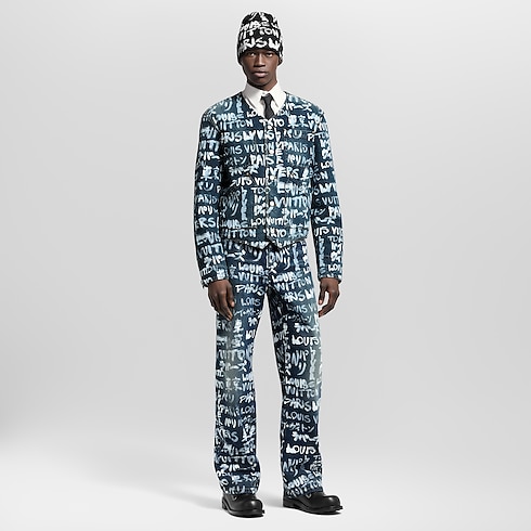 Ready to Wear Mezclilla Pantalón de skate en denim | Louis Vuitton ® (Ampliar producto)