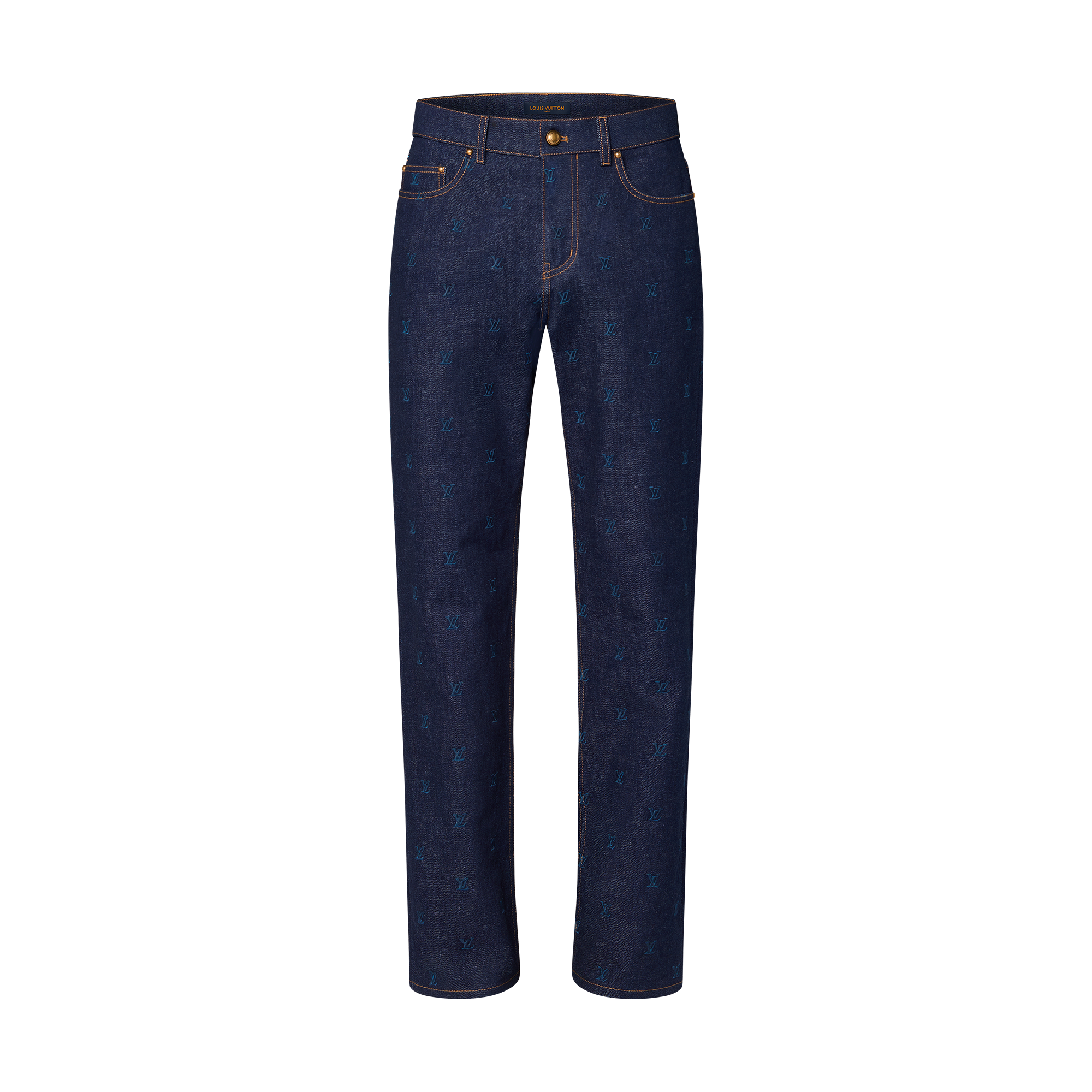  Ready to Wear Mezclilla Pantalón denim bordado | Louis Vuitton ® (Ampliar producto)