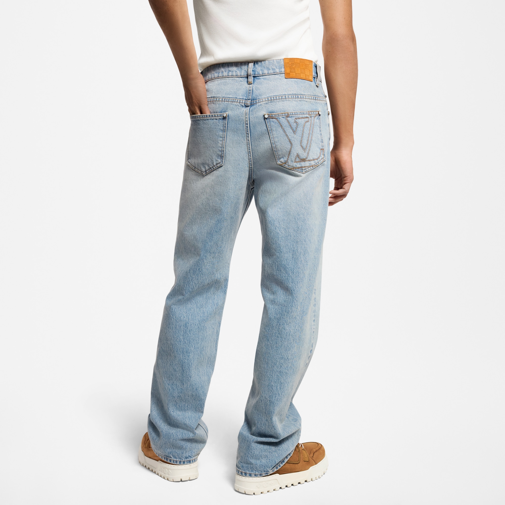  Ready to Wear Mezclilla Pantalón denim de corte skater | Louis Vuitton ® (Ampliar producto)
