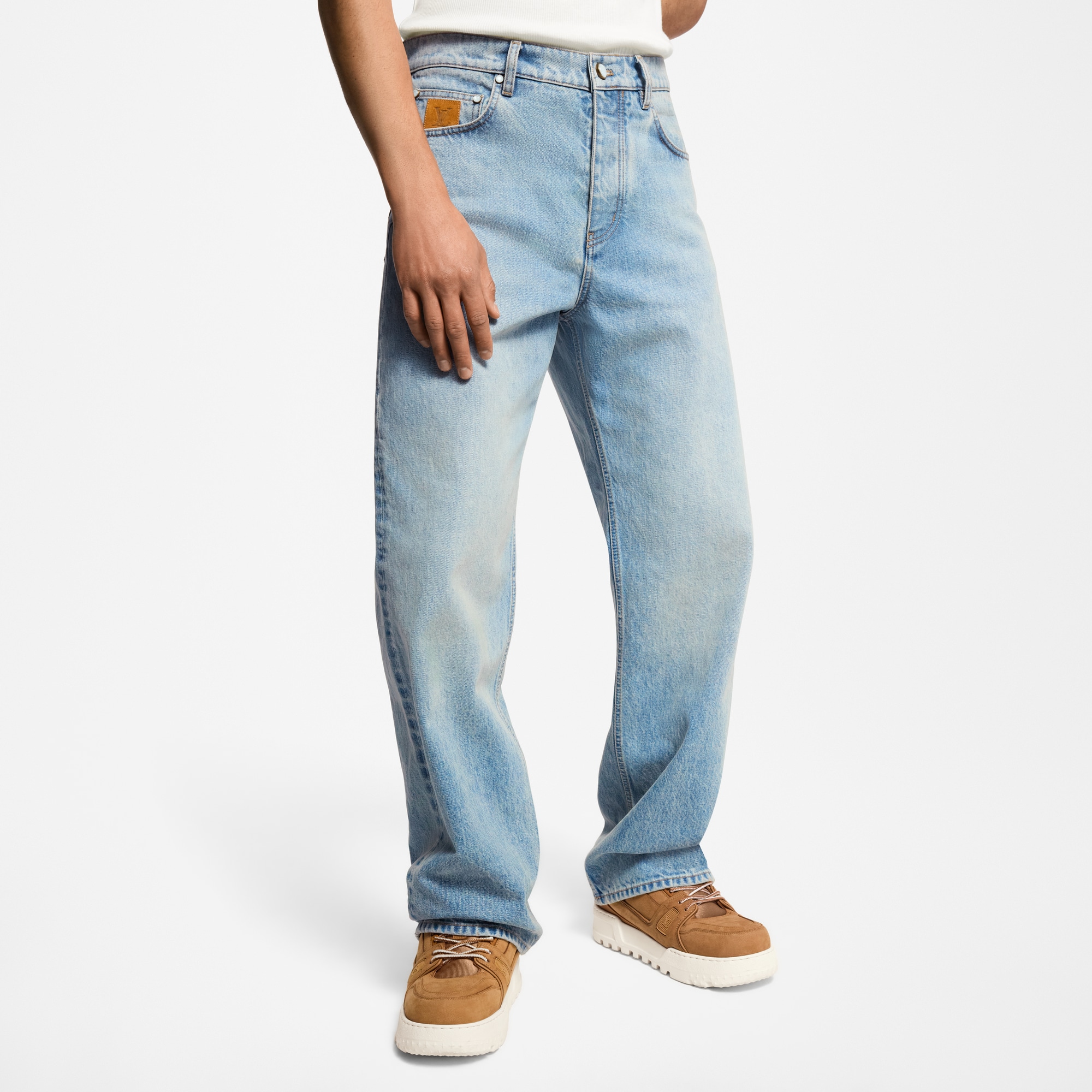  Ready to Wear Mezclilla Pantalón denim de corte skater | Louis Vuitton ® (Ampliar producto)