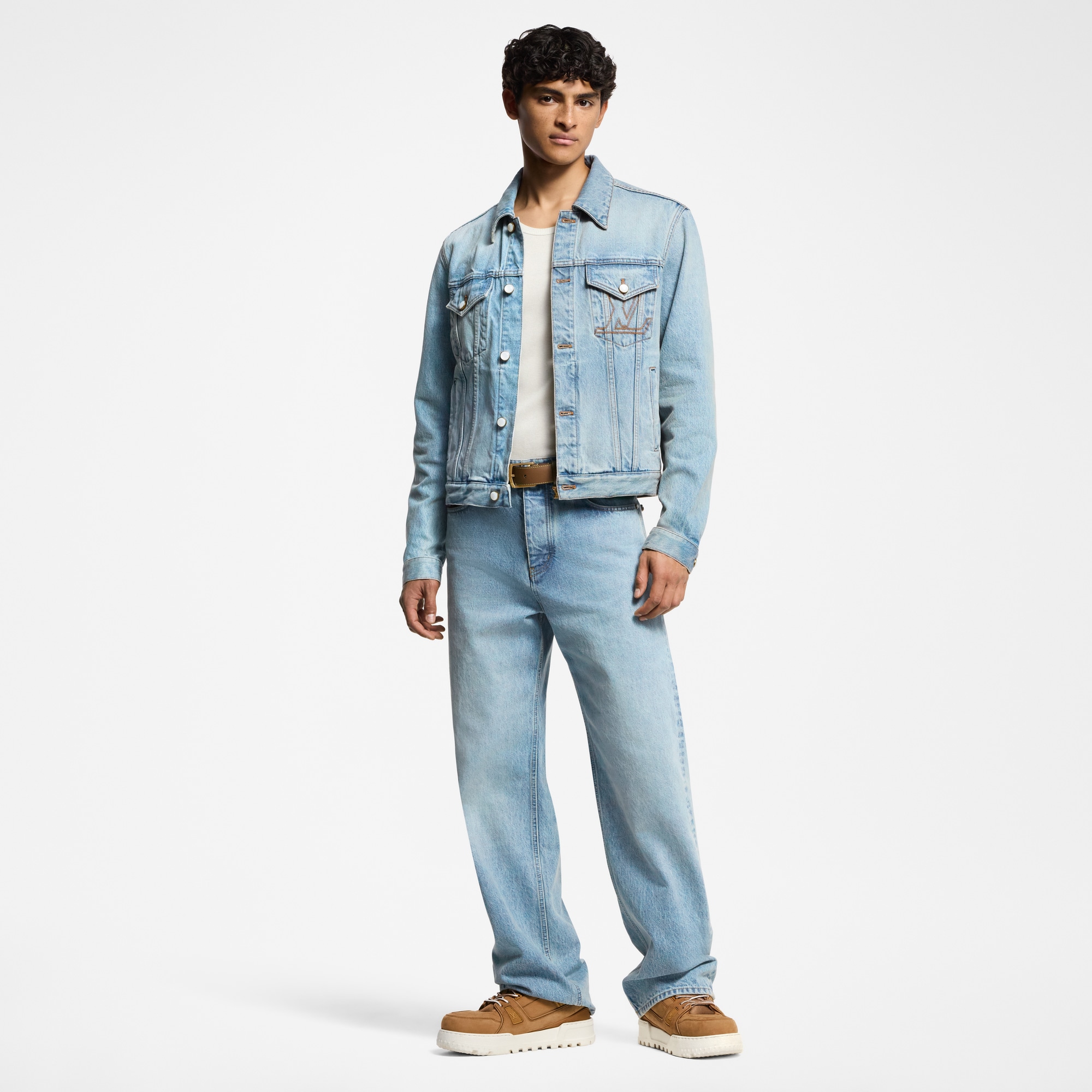  Ready to Wear Mezclilla Pantalón denim de corte skater | Louis Vuitton ® (Ampliar producto)