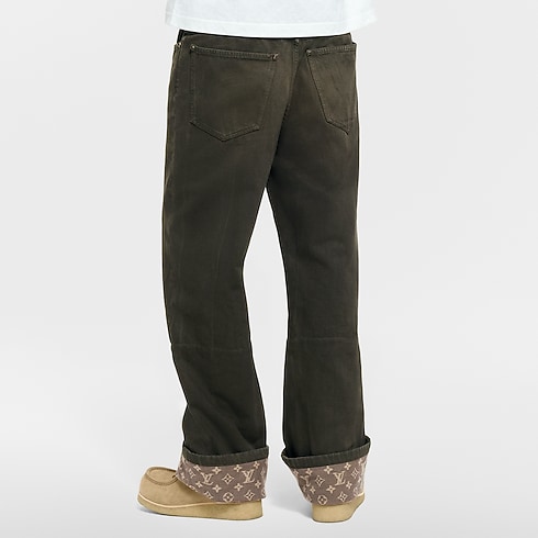 Ready to Wear Mezclilla Pantalón denim encerado con detalles distintivos | Louis Vuitton ® (Ampliar producto)