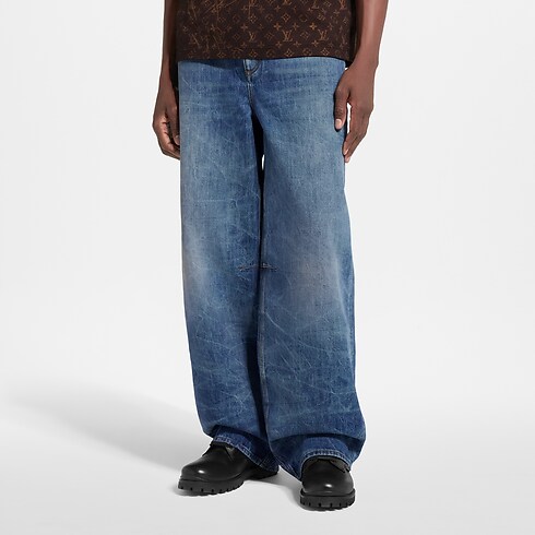 Ready-to-Wear Denim Pantalón en denim deslavado | Louis Vuitton ® (Ampliar producto)