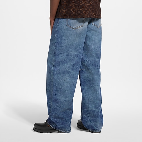 Ready-to-Wear Denim Pantalón en denim deslavado | Louis Vuitton ® (Ampliar producto)