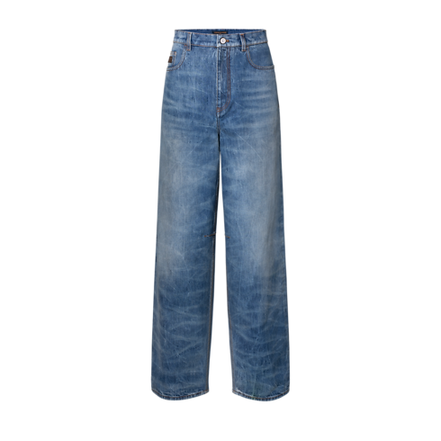 Ready-to-Wear Denim Pantalón en denim deslavado | Louis Vuitton ® (Ampliar producto)