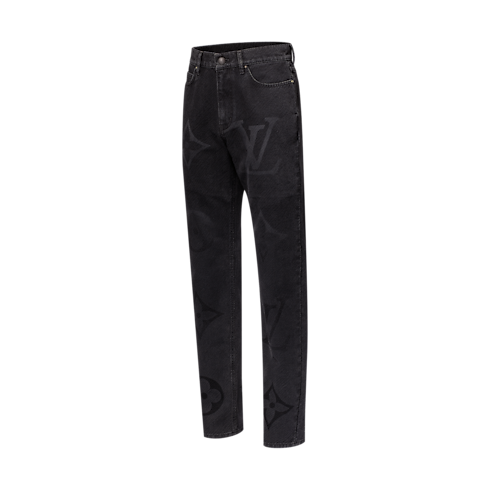 Ready to Wear Mezclilla Pantalón en denim Monograma | Louis Vuitton ® (Ampliar producto)