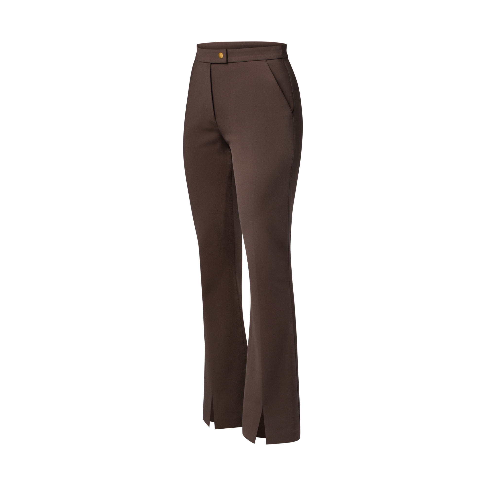  Ready to Wear Pantalones Pantalón en punto técnico con bajo abierto | Louis Vuitton ® (Ampliar producto)
