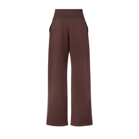 Ready-to-Wear Pantalones y Shorts Pantalón en tejido de punto técnico con ribete Mahina | Louis Vuitton ® (Ampliar producto)