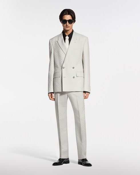 Homme New Formal Monogram Silk-Mohair-Blend Gaston Pants | Louis Vuitton ®