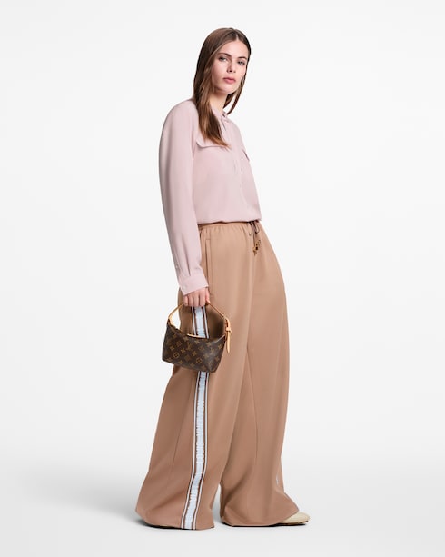 Prêt-à-Porter Pantalons Pantalon de jogging ample à rayures emblématiques | Louis Vuitton ®