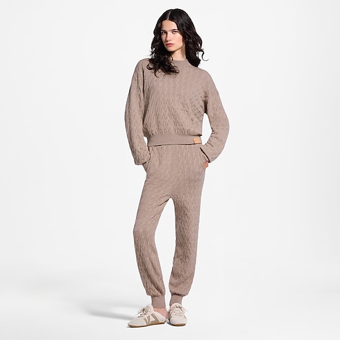 Ready-to-Wear Prendas Tejidas Pantalón jogger de punto de ochos | Louis Vuitton ® (Ampliar producto)