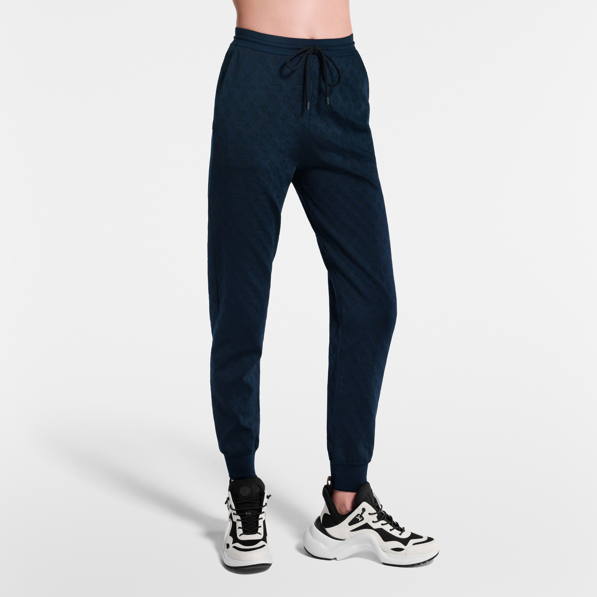  Ready to Wear Pantalones Pantalón jogger en Jacquard Monograma | Louis Vuitton ® (Ampliar producto)