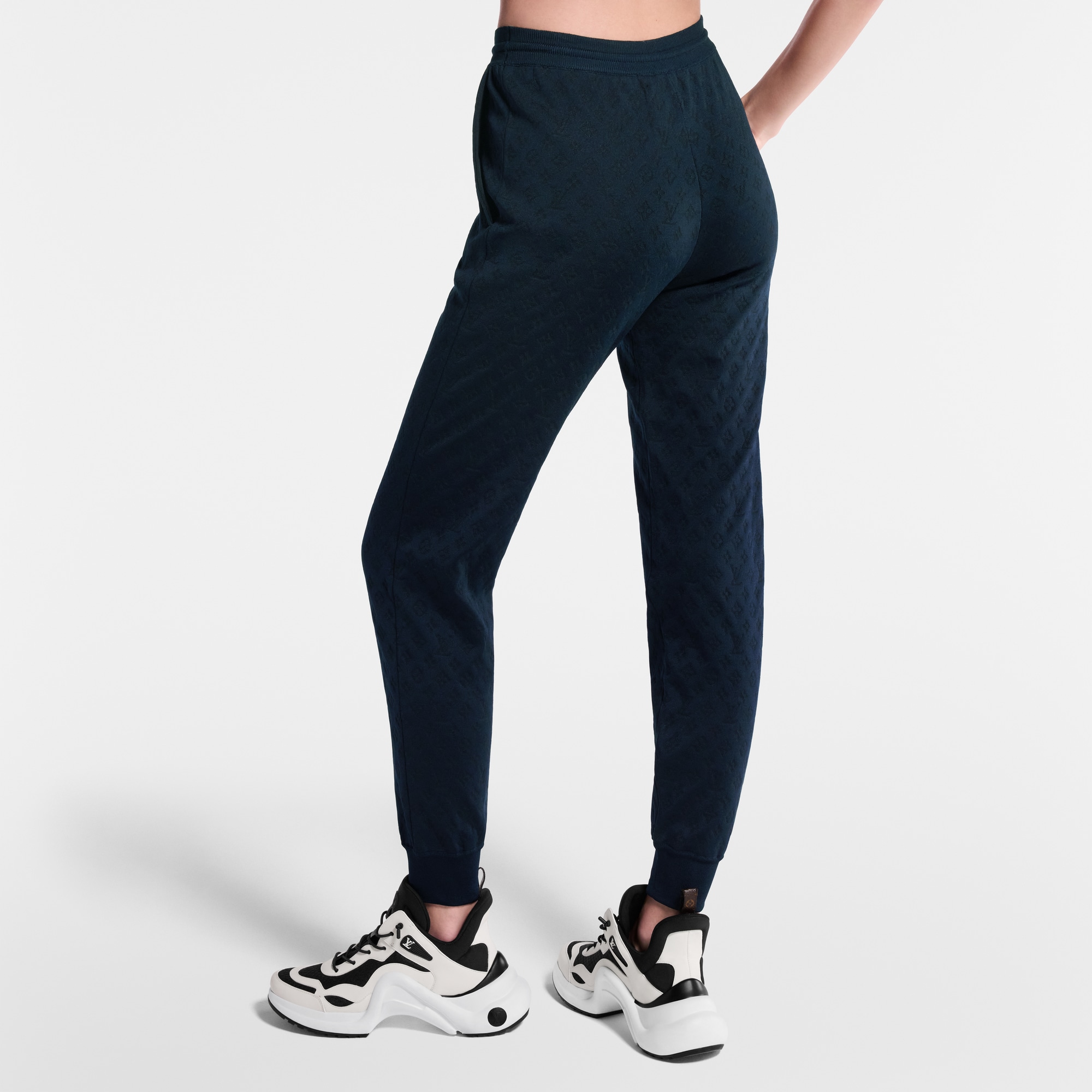  Ready to Wear Pantalones Pantalón jogger en Jacquard Monograma | Louis Vuitton ® (Ampliar producto)