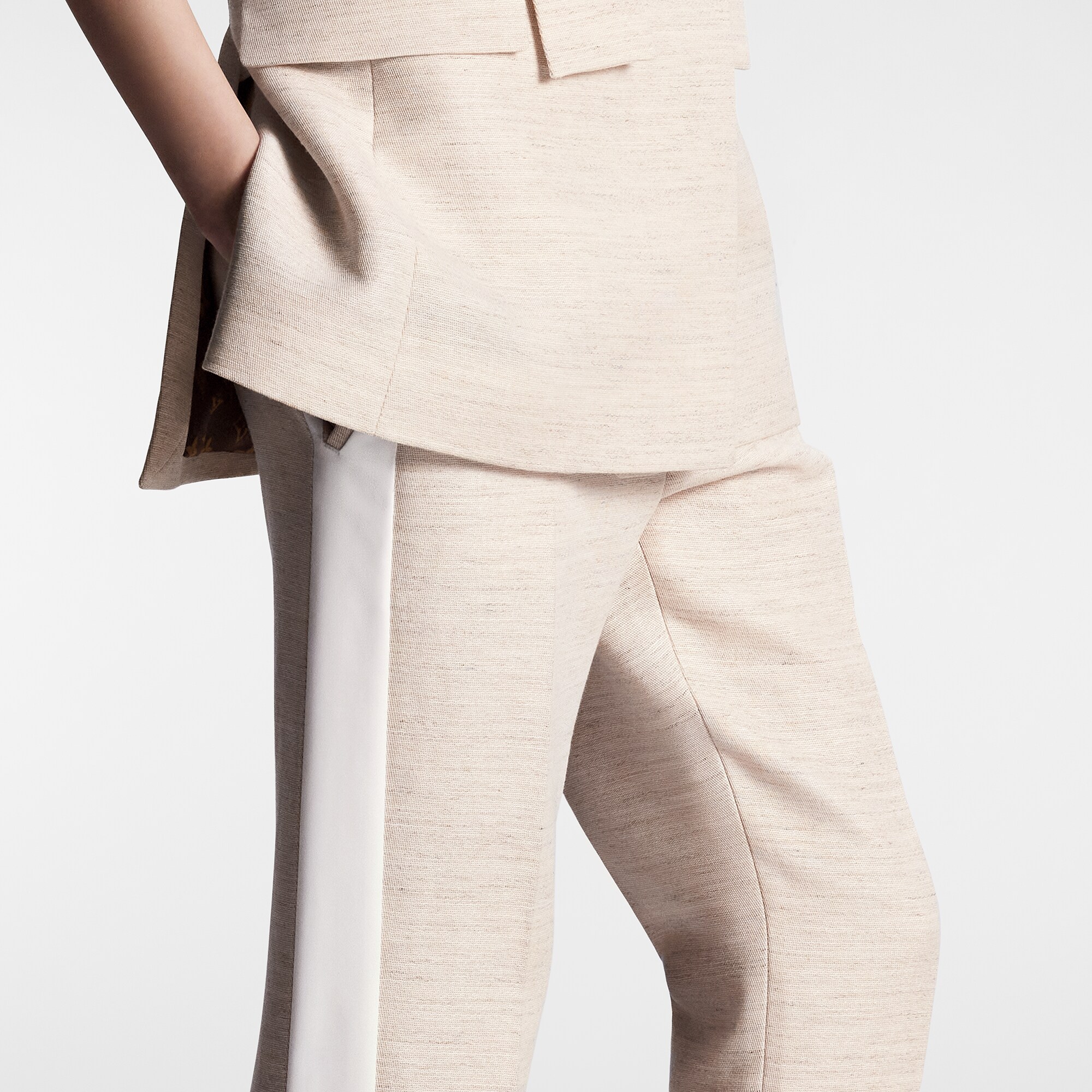  Ready to Wear Pantalones Pantalón sastre con detalles laterales | Louis Vuitton ® (Ampliar producto)
