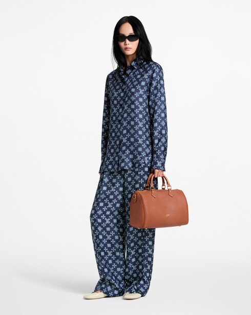 Ready-to-Wear Pants Nouveau Monogram Tailored Wide-Leg Pants | Louis Vuitton ®