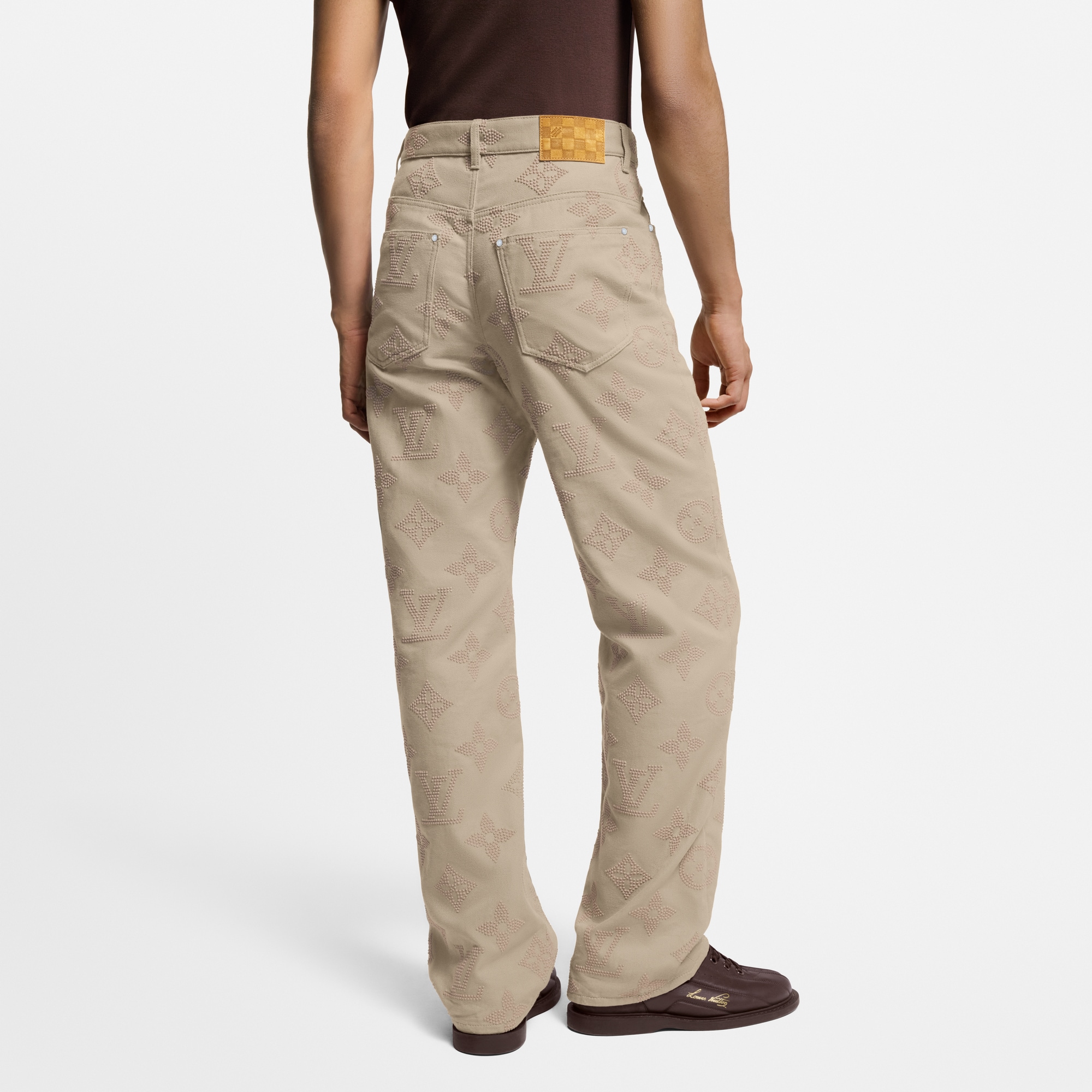 Ready to Wear Mezclilla Pantalón skate con Monograma grabado | Louis Vuitton ® (Ampliar producto)