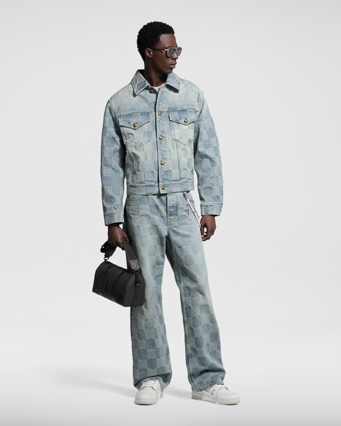 Ready to Wear Mezclilla Pantalón skate en denim Damier | Louis Vuitton ®