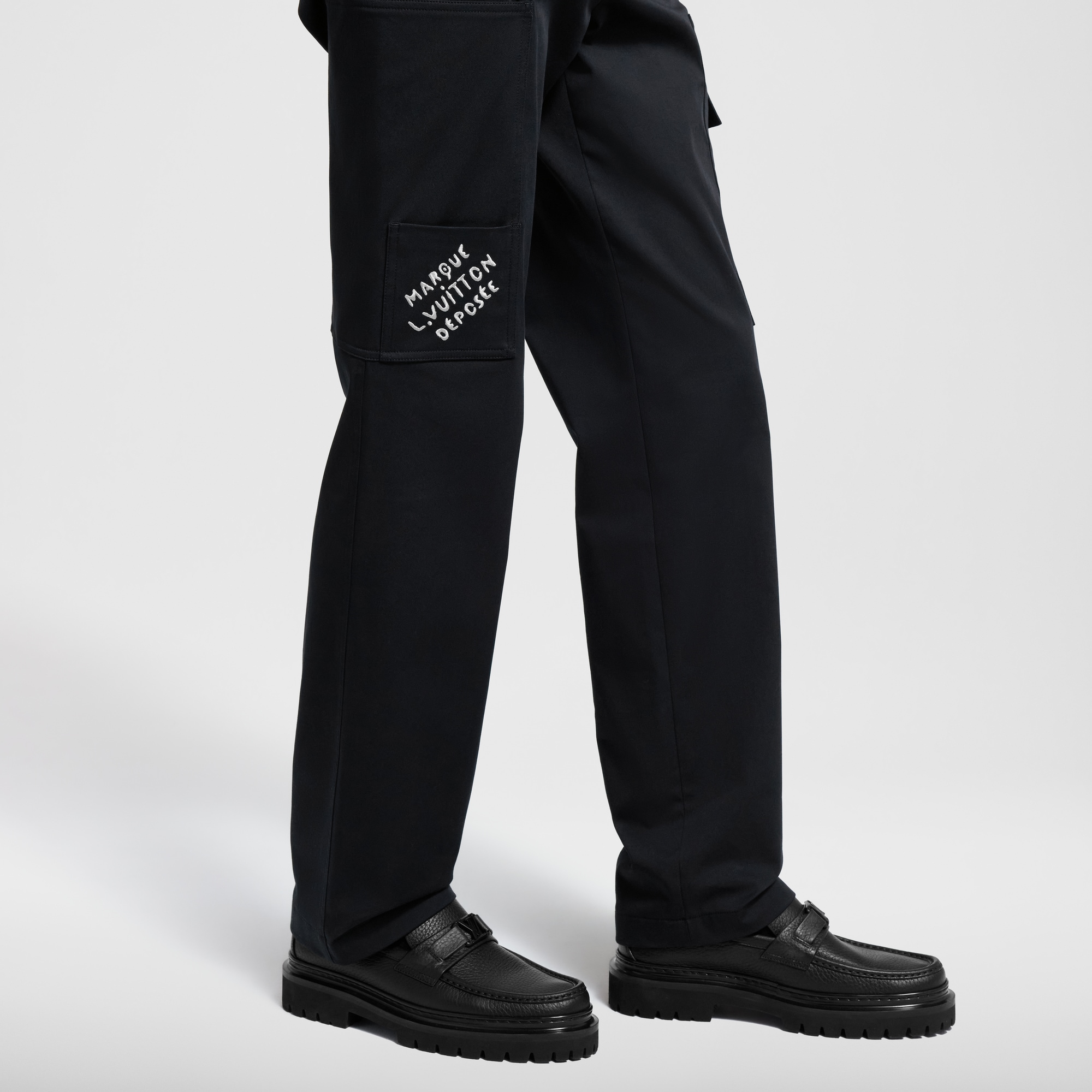  Ready to Wear Pantalones Pantalón tipo cargo en algodón | Louis Vuitton ® (Ampliar producto)