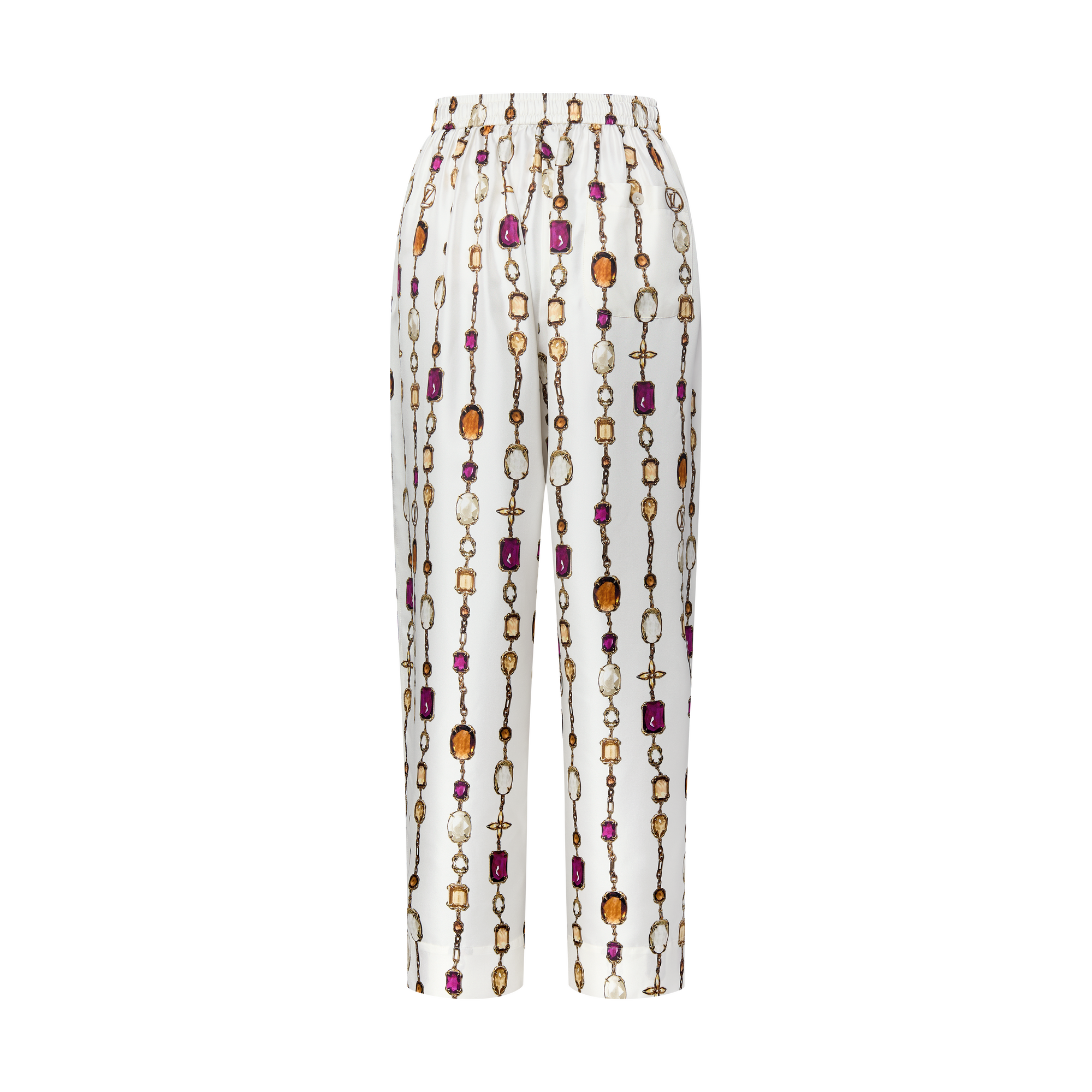  Ready to Wear Pantalones Pantalón tipo pijama con estampado | Louis Vuitton ® (Ampliar producto)