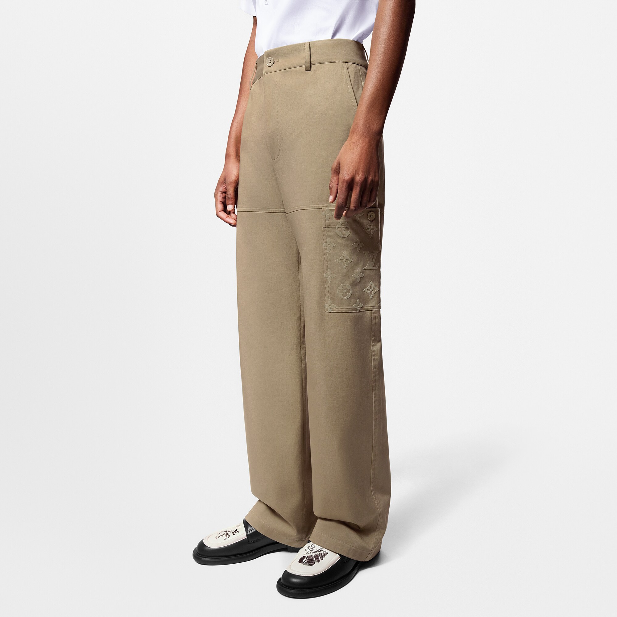  Ready to Wear Todo el Ready-To-Wear Pantalón utilitario en algodón | Louis Vuitton ® (Ampliar producto)