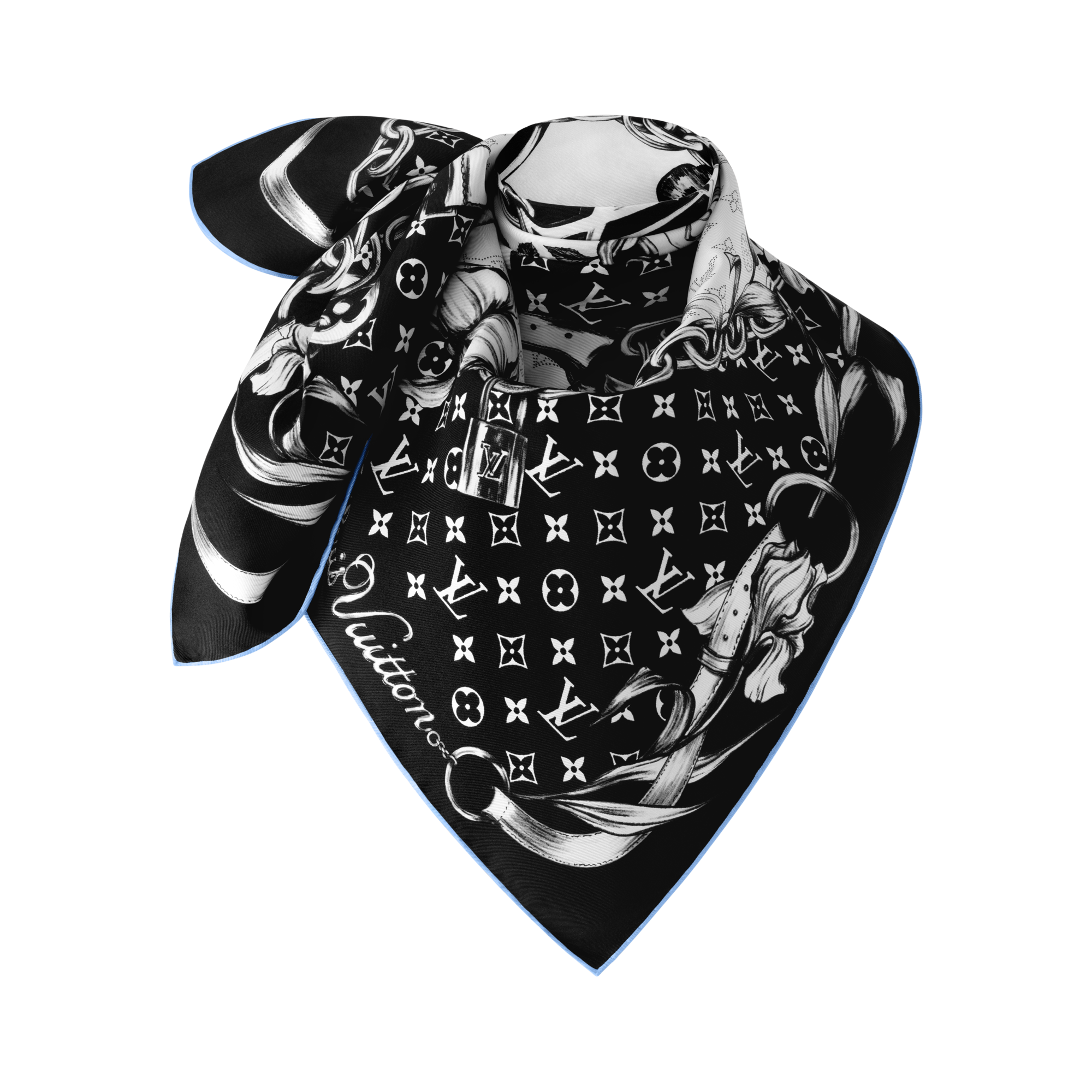 S00 Accesorios Pañuelos de seda y bandanas Pañuelo Blooming Monogram 90 | Louis Vuitton ® (Ampliar producto)