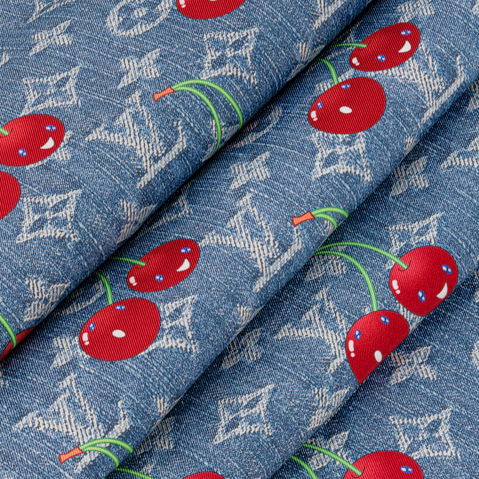 S00 Accesorios Pañuelos de seda y bandanas Pañuelo Denim Cerise LV x TM 90 | Louis Vuitton ® (Ampliar producto)