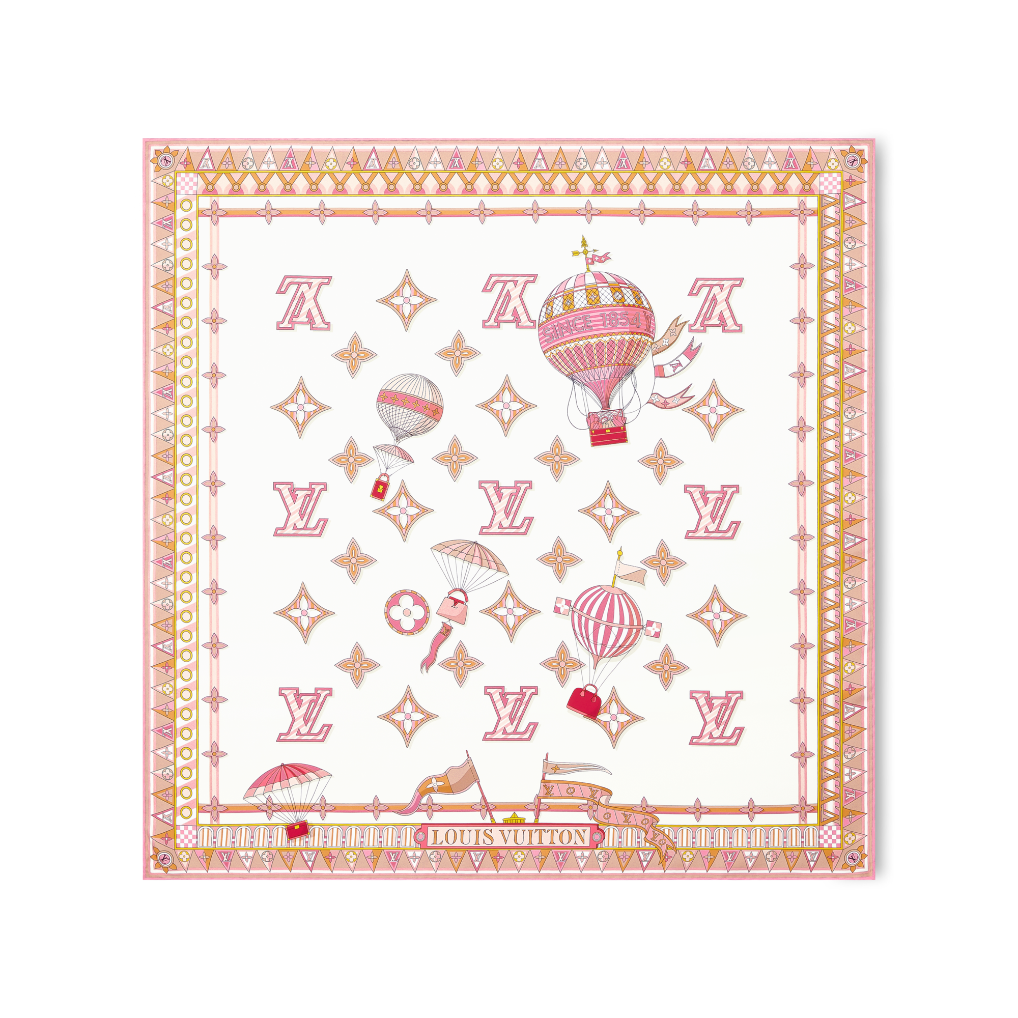 S00 Accesorios Pañuelos de seda y bandanas Pañuelo From The Cloud 70 | Louis Vuitton ® (Ampliar producto)