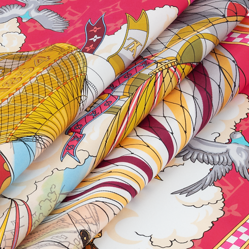 S00 Accesorios Pañuelos de seda y bandanas Pañuelo From The Cloud 90 | Louis Vuitton ® (Ampliar producto)