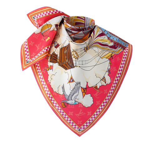 S00 Accesorios Pañuelos de seda y bandanas Pañuelo From The Cloud 90 | Louis Vuitton ® (Ampliar producto)