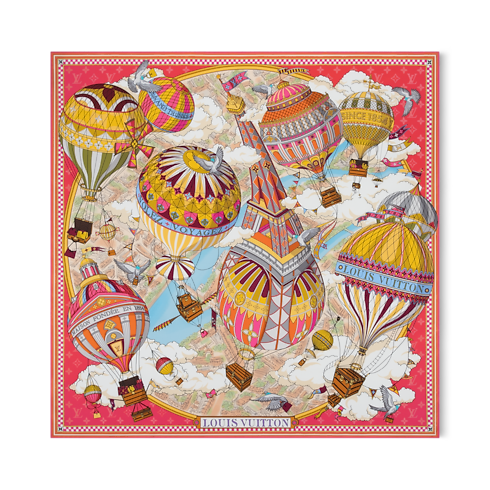 S00 Accesorios Pañuelos de seda y bandanas Pañuelo From The Cloud 90 | Louis Vuitton ® (Ampliar producto)