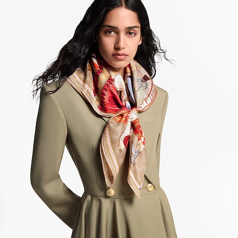 S00 Accesorios Pañuelos de seda y bandanas Pañuelo From The Cloud 90 | Louis Vuitton ® (Ampliar producto)