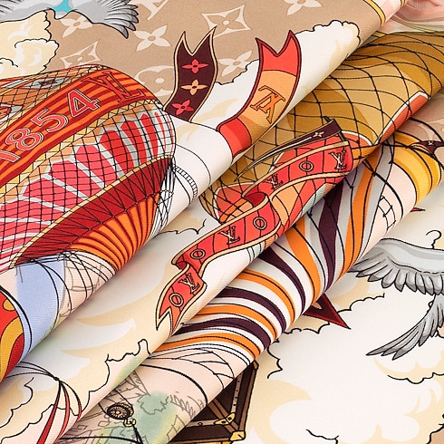 S00 Accesorios Pañuelos de seda y bandanas Pañuelo From The Cloud 90 | Louis Vuitton ® (Ampliar producto)