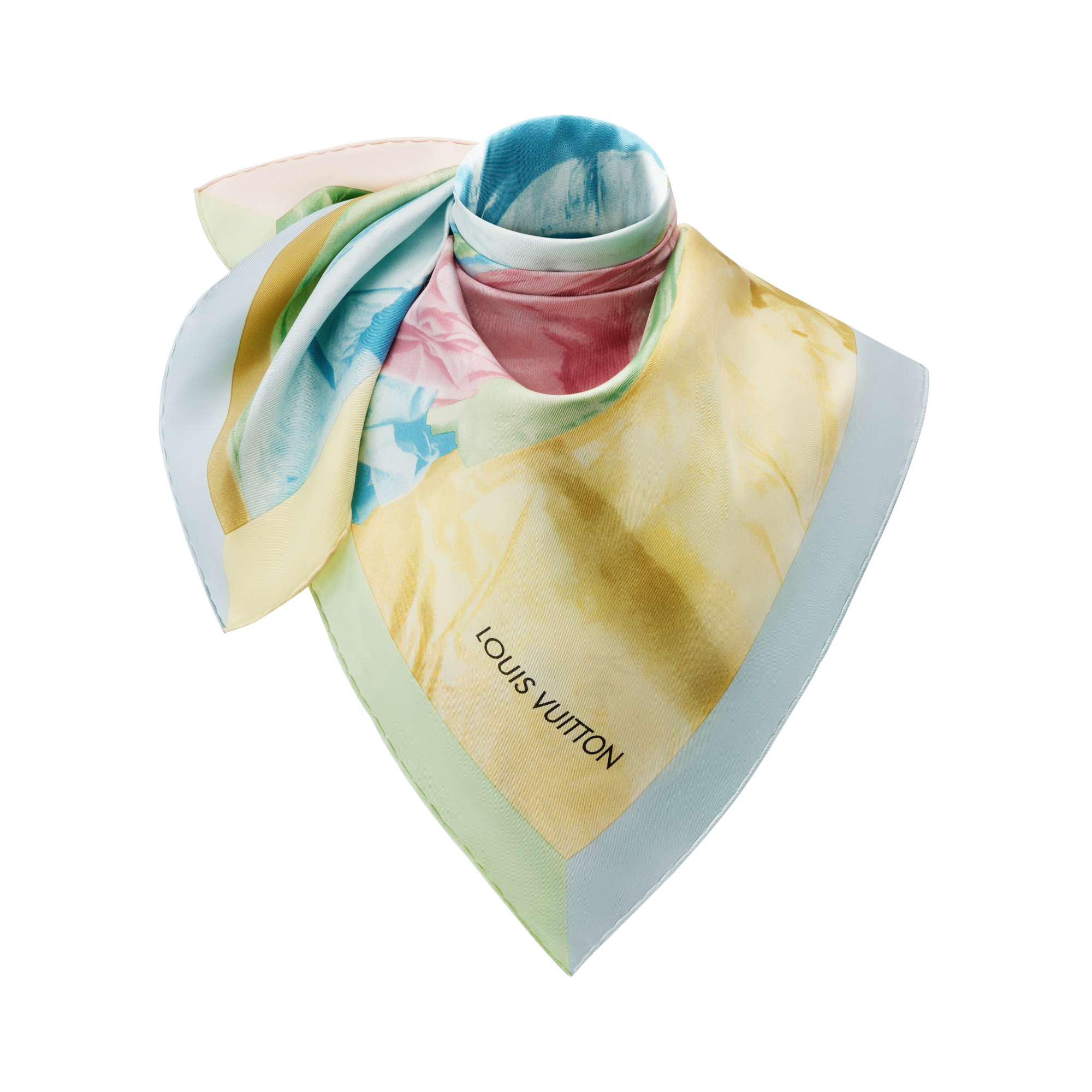 S00 Accesorios Pañuelos de seda y bandanas Pañuelo Impressions Mêlées 90 | Louis Vuitton ® (Ampliar producto)