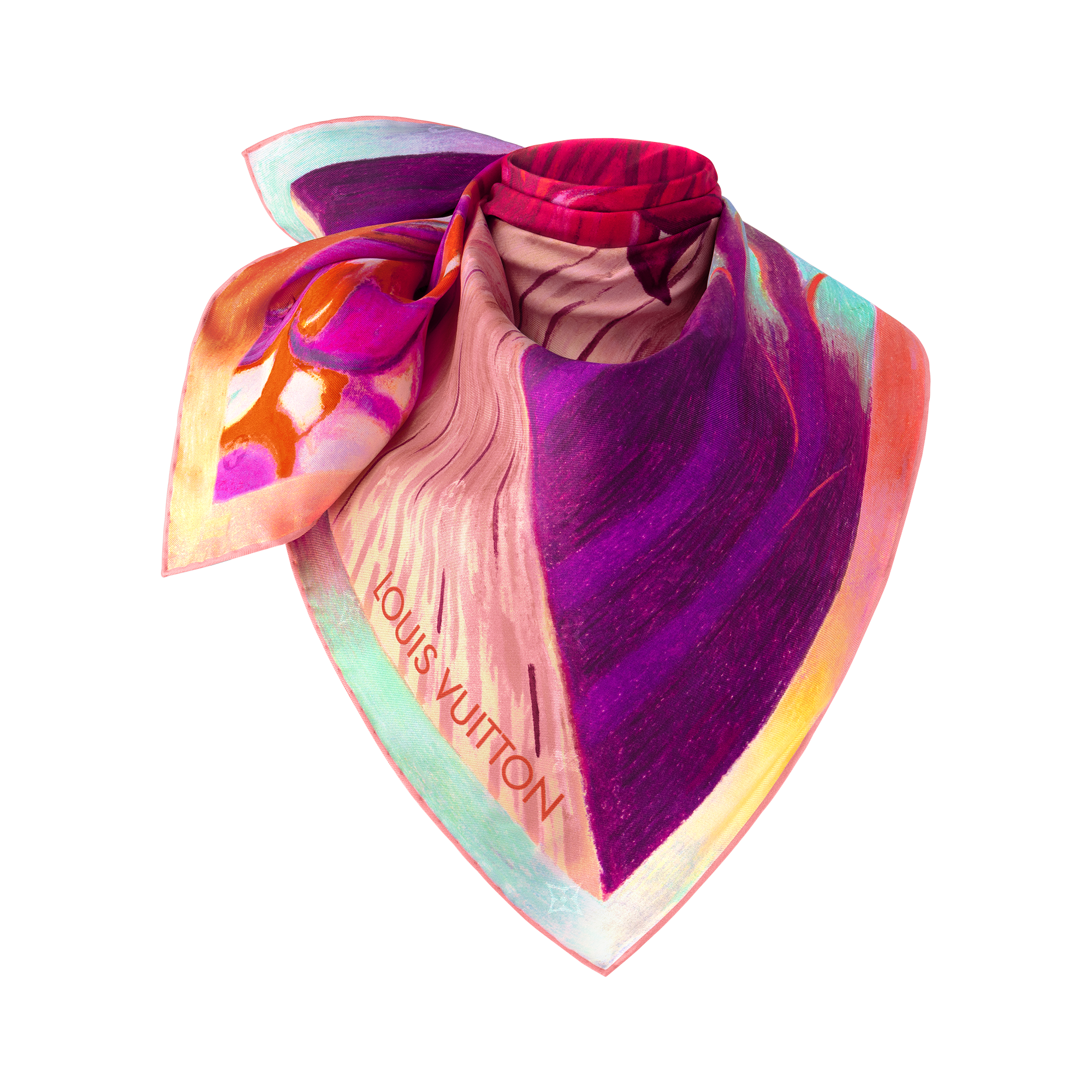 S00 Accesorios Pañuelos de seda y bandanas Pañuelo Iris Spring de 90 cm | Louis Vuitton ® (Ampliar producto)