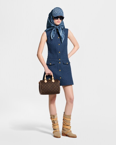 S00 Accesorios Pañuelos de Seda y Bandanas Pañuelo LV Denim Stamp 90 | Louis Vuitton ®