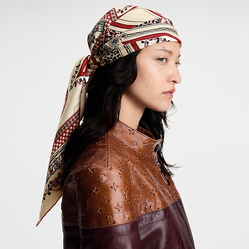 S00 Accesorios Pañuelos de seda y bandanas Pañuelo LV Medieval Flowers 90 | Louis Vuitton ® (Ampliar producto)