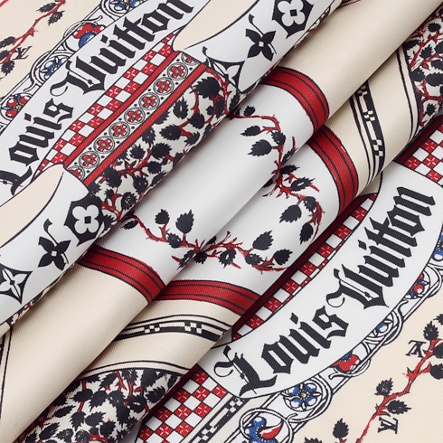 S00 Accesorios Pañuelos de seda y bandanas Pañuelo LV Medieval Flowers 90 | Louis Vuitton ® (Ampliar producto)