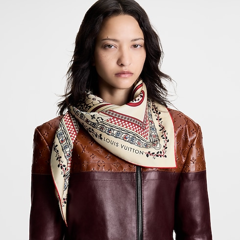 S00 Accesorios Pañuelos de seda y bandanas Pañuelo LV Medieval Flowers 90 | Louis Vuitton ® (Ampliar producto)