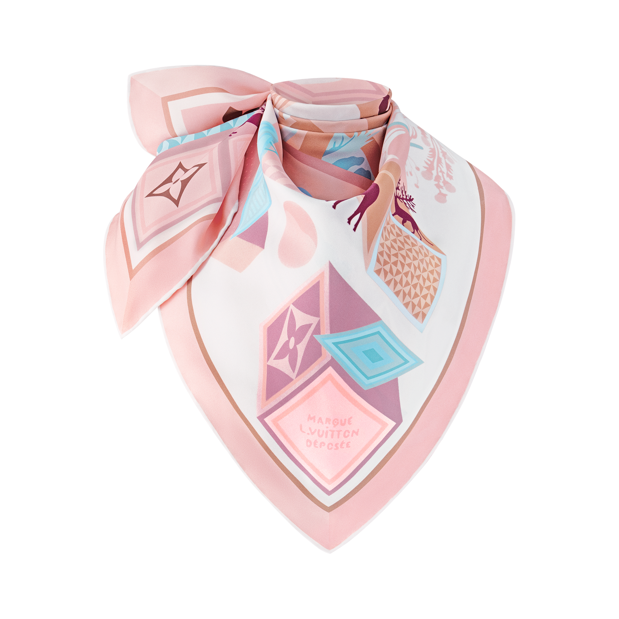 S00 Accesorios Pañuelos de seda y bandanas Pañuelo Malles Monde 90 | Louis Vuitton ® (Ampliar producto)