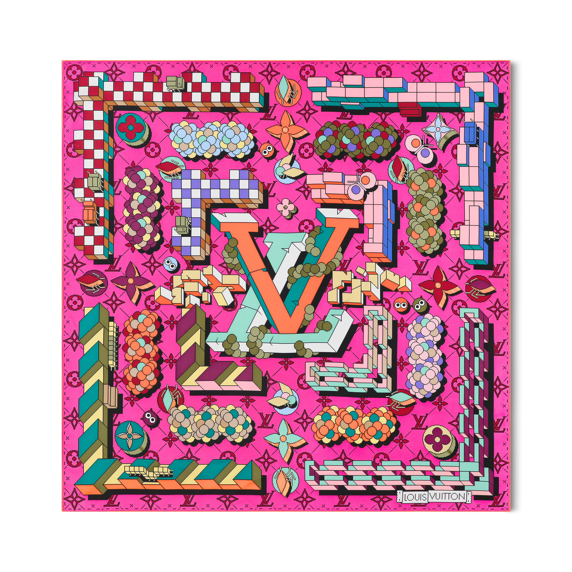 S00 Accesorios Pañuelos de seda y bandanas Pañuelo Maze Of Precious 90 | Louis Vuitton ® (Ampliar producto)