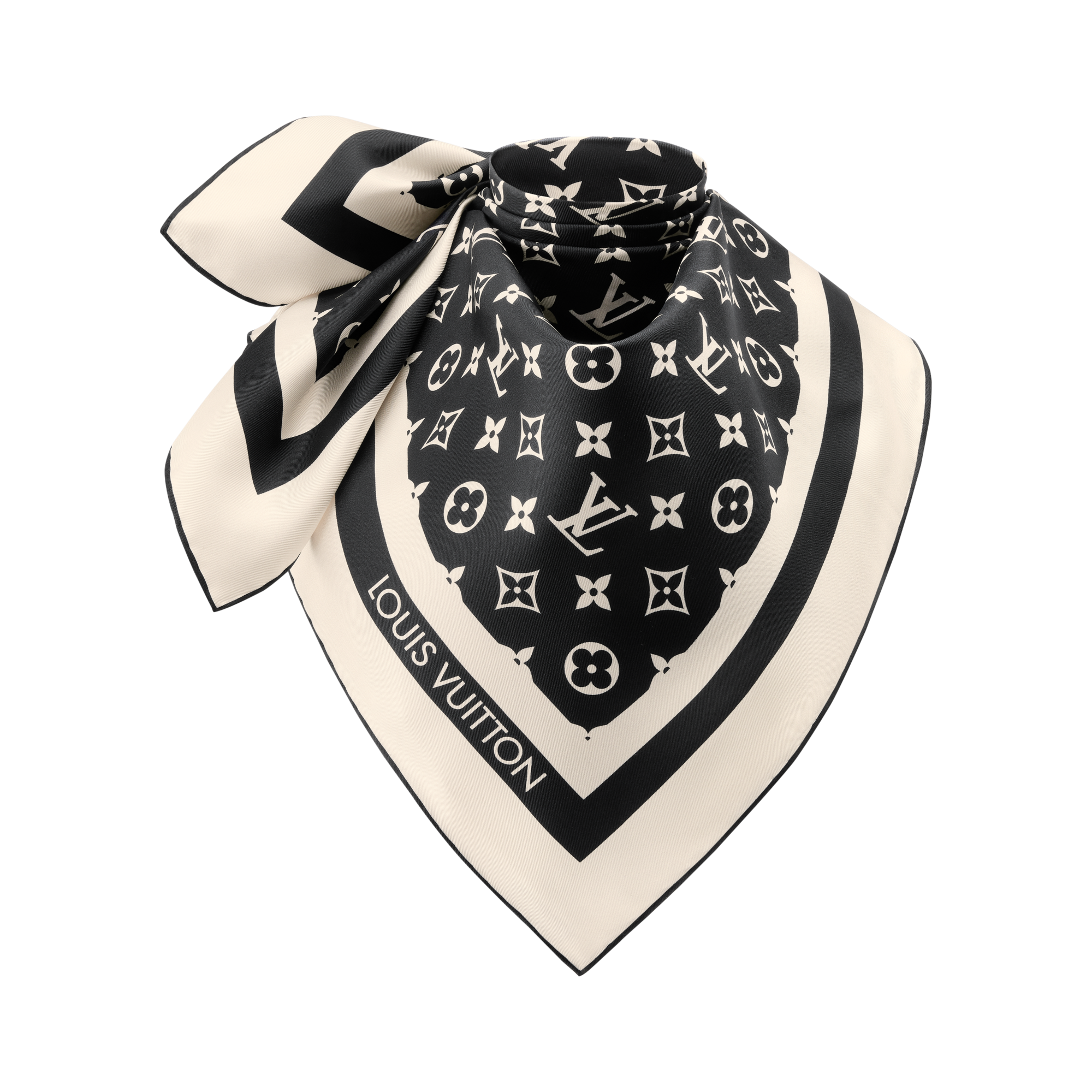 S00 Accesorios Pañuelos de seda y bandanas Pañuelo Monograma Silhouette 90 | Louis Vuitton ® (Ampliar producto)