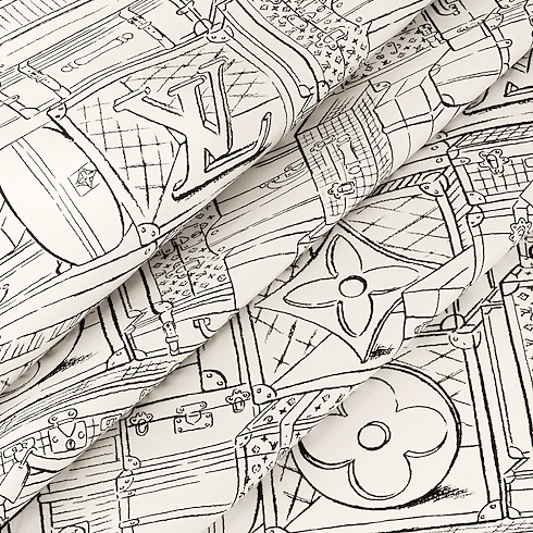 S00 Accesorios Pañuelos de seda y bandanas Pañuelo My LV Luggage 90 | Louis Vuitton ® (Ampliar producto)