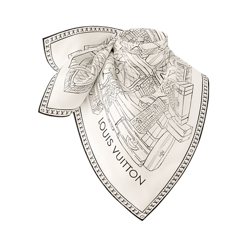 S00 Accesorios Pañuelos de seda y bandanas Pañuelo My LV Luggage 90 | Louis Vuitton ® (Ampliar producto)