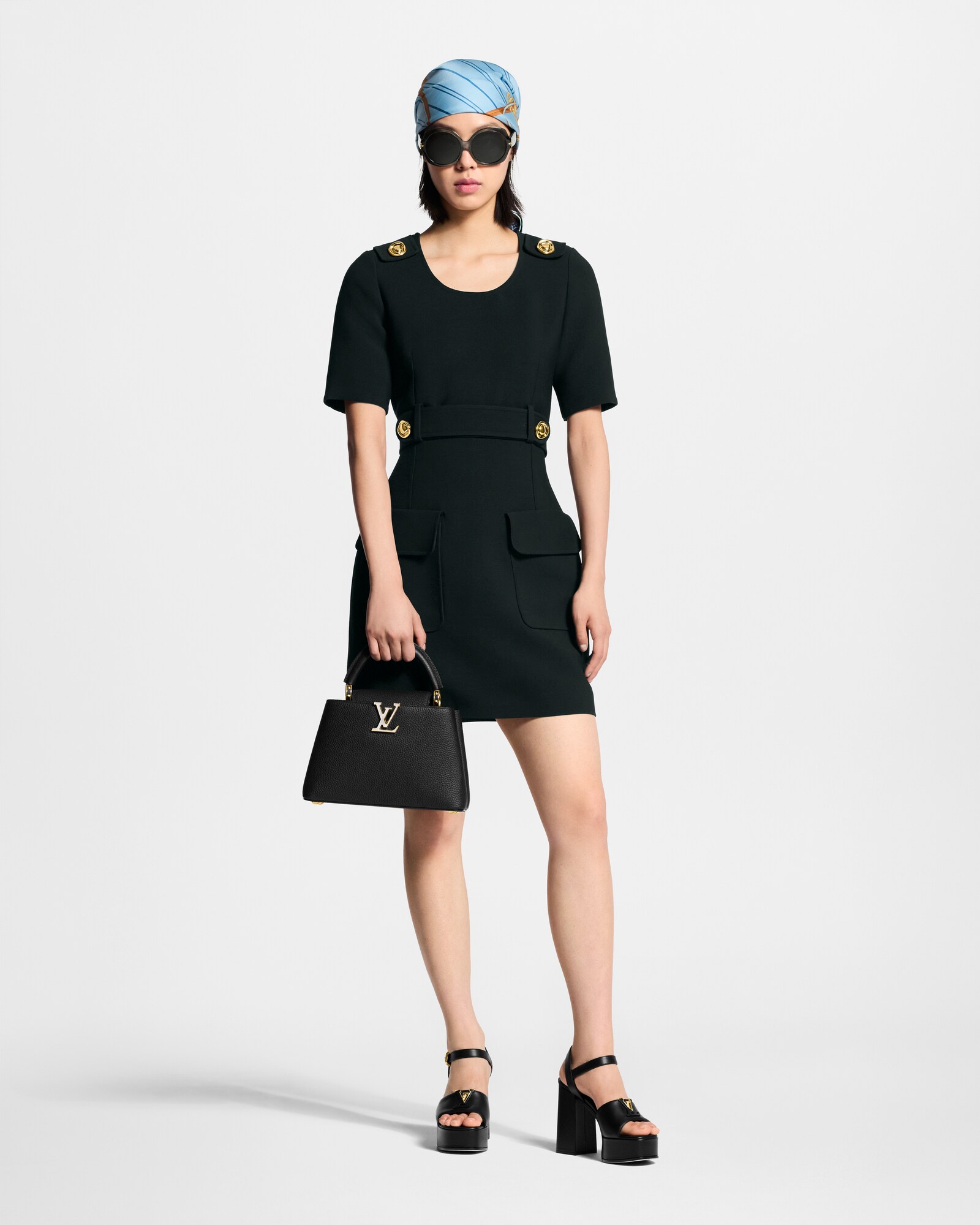 S00 Accessories Silk Squares and Bandeaus My Neverfull Square 90 | Louis Vuitton ®