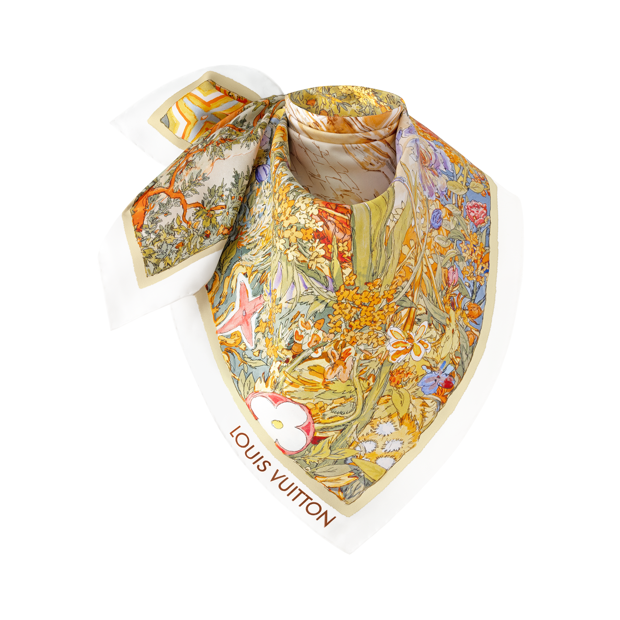 S00 Accesorios Pañuelos de seda y bandanas Pañuelo Parfums De Méditerranée de 90 cm | Louis Vuitton ® (Ampliar producto)